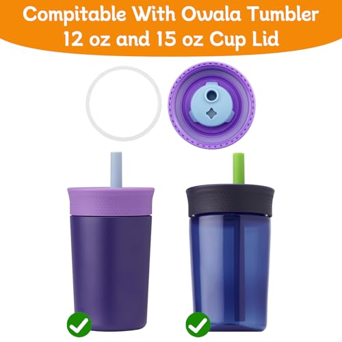 6-Pack Clear O-Ring Gasket Replacement for Owala Tumblers