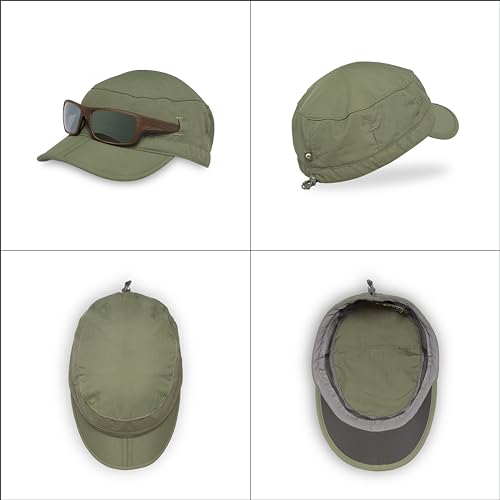 Sunday Afternoons Sun Tripper Cap UPF 50+ Unisex Cadet Hat Large Mineral