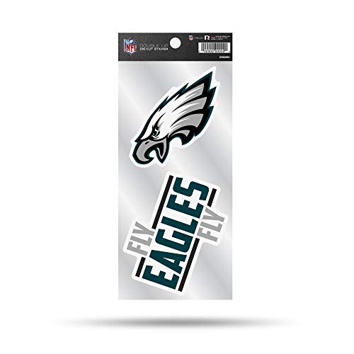 Die Cut Sports Team Decal Sticker Set - Peel & Stick, 4x9 inches