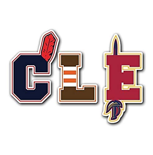 Cleveland Sports Sticker - Team Spirit Decal
