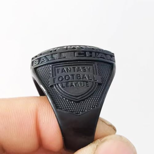 Fantasy Football Championship Ring - Size 11 with Stand