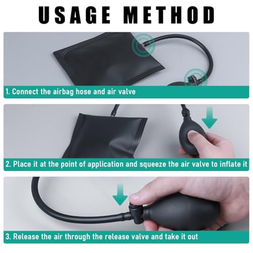 Air Wedge Pump - Professional Leveling Tool with Plastic Valve