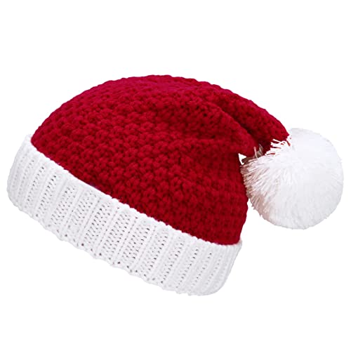 Satin Lined Beanie for Women & Men - Warm Winter Hat with Pom Pom