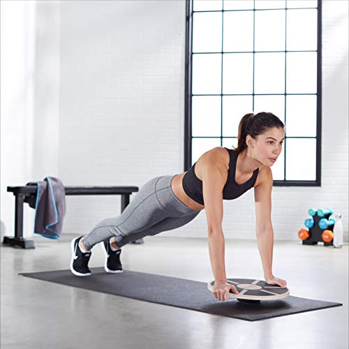 Wood Wobble Balance Board for Core Strength and Coordination
