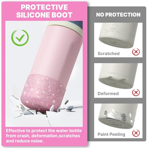 Silicone Boot for Owala 16 oz Kids Bottle - Protective Sleeve
