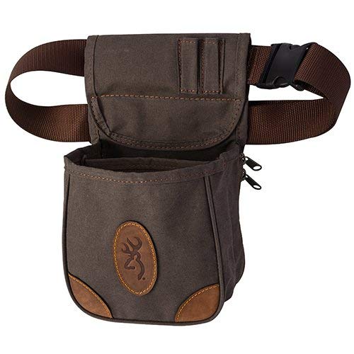 Browning Lona Shell Pouch-Flint Brown Hunting Shell Carrier