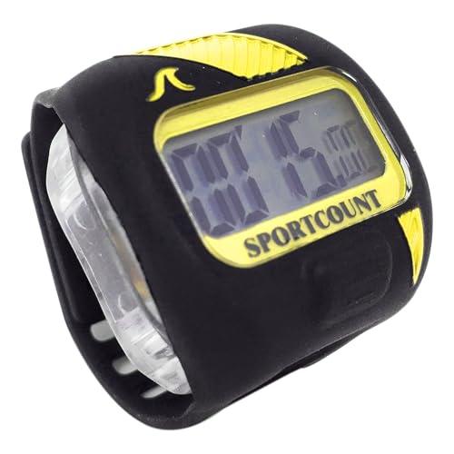 Waterproof Finger Stopwatch & Swim Timer - Ergonomic Design