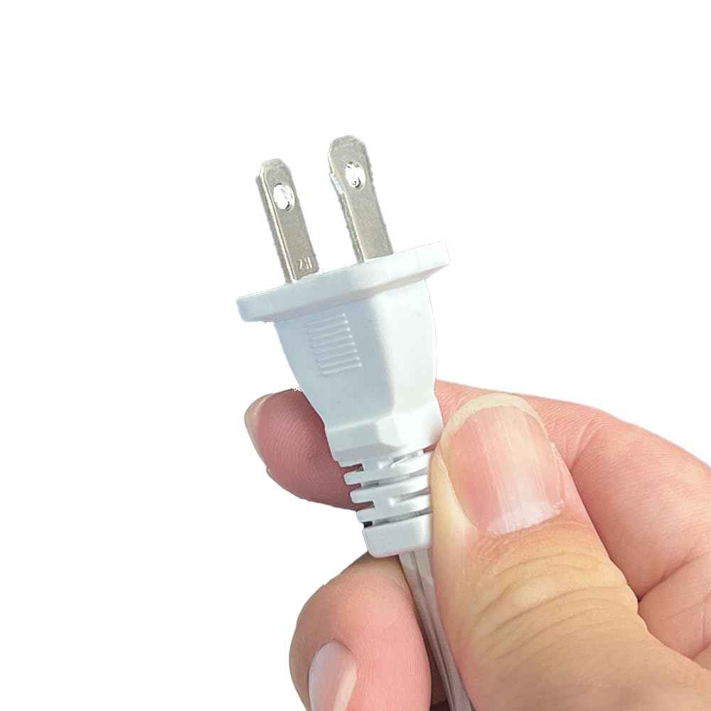 Pendant Light Cord with E26/E27 Socket, 15FT Extension Cable, Stepless Dimming, 2/4/8H Timer, On/Off Switch, Lampshade Holder – Hanging Light Kit for DIY Pendant Lamp, Plug in Pendant Lighting – White