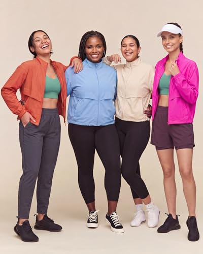 Lightweight Zip Up Athletic Jacket for Outdoor Workouts
