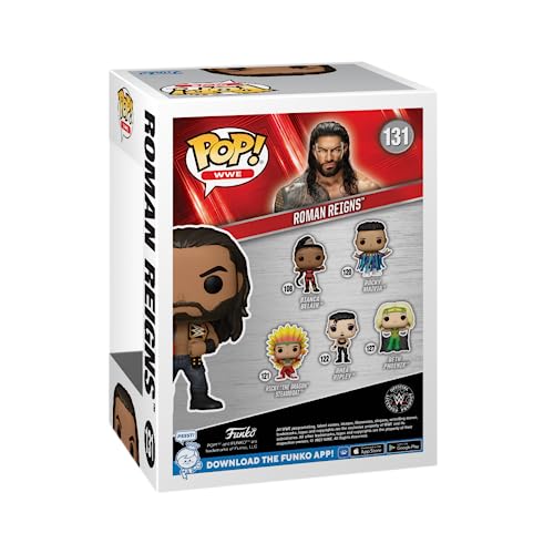 Funko Pop WWE Roman Reigns with Belts Collectible Vinyl Figure - 4 Inches