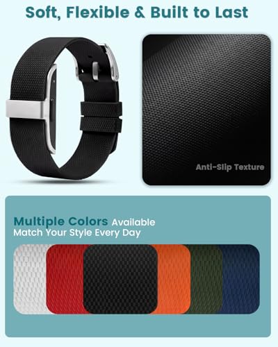 Silicone Band Replacement Strap for Hume Band 1.0 - Black