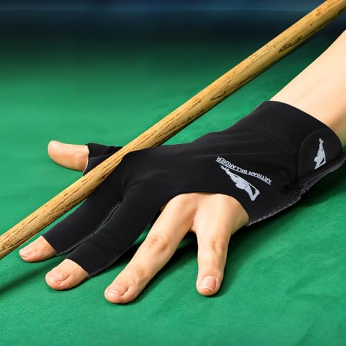 Left Hand Billiard Gloves - Breathable Snooker Cue Sport Glove