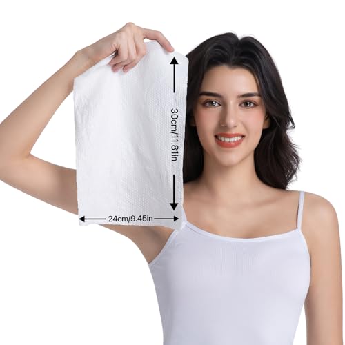 Compressed Face Towels - 20 Pack of Disposable Cotton Towels