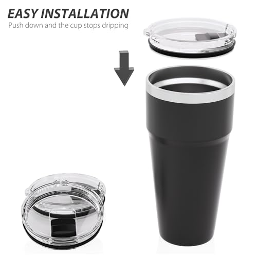 30 oz Tumbler Replacement Lids - 2 Pack for Yeti Tumblers