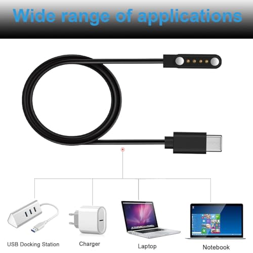 [2-Pack USB-C Charger for PLAUD Note AI/Note Pro AI Voice Recorder