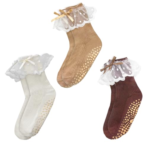 Non-Slip Grip Polka Dot Yoga Socks for Women - One Size, 3 Colors