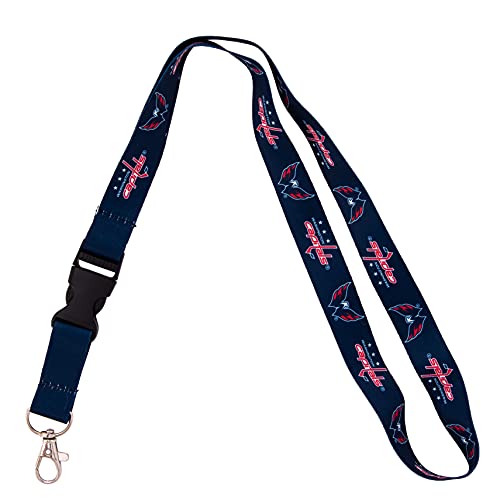 Washington Capitals Lanyard with Snap Buckle - Blue