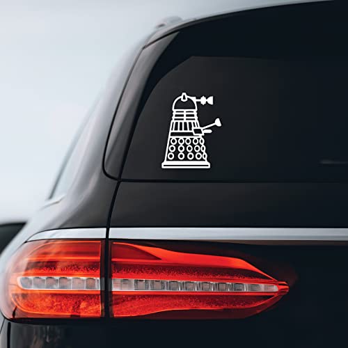 Dalek Side Sticker Decal for Notebook, Laptop, Car - 4" x 5"