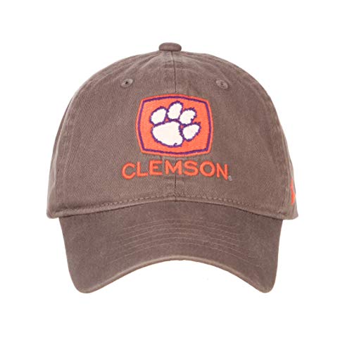 NCAA Clemson Tigers Adjustable Charcoal Baseball Hat - One Size