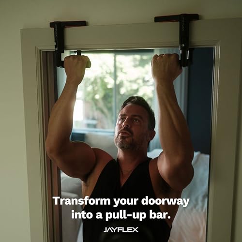 Adjustable Pull Up Bar for Doorway - 250 lbs Capacity Fitness Equipment