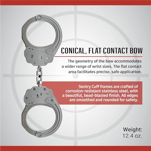 ASP Sentry Handcuffs Chain - Professional Grade Stainless Steel Law Enforcement