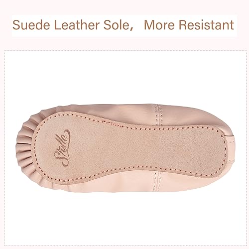 Ballet Shoes for Kids - Professional Dance Slippers, Close-Fit PU