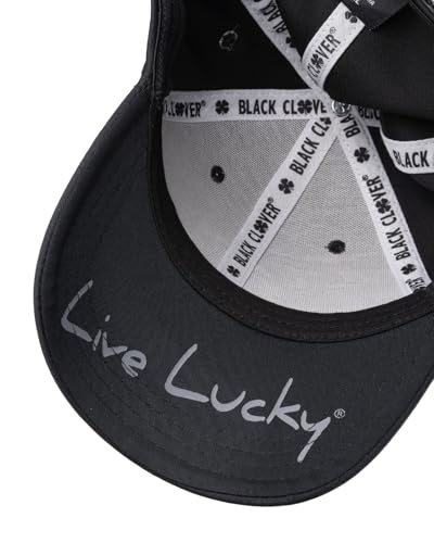 Black Clover Premium Flex Cap Large/X-Large Black on Black