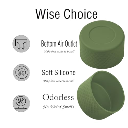Silicone Boot for Stanley Tumblers - Army Green Cup Accessory