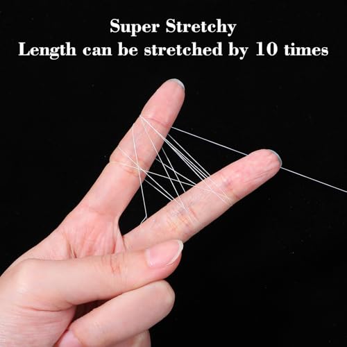 Invisible Fishing Bait Elastic Thread - 2 Pack, 820 FT Each