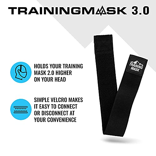Adjustable Breathing Band for Elevation Training Mask 2.0 - Black
