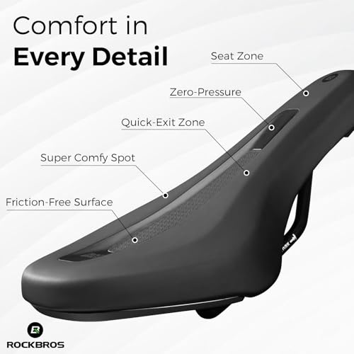 Kids Bike Saddle Replacement - Ergonomic Memory Foam Seat