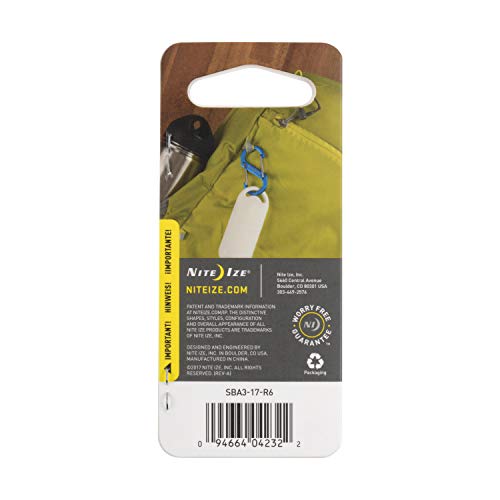Dual Gate Aluminum Carabiner, Size #3 - Olive