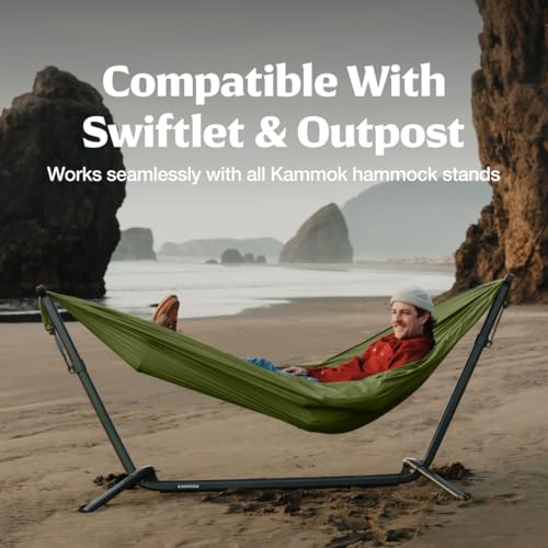 Kammok Wallaby Lightweight Camping Hammock with Straps & Carabiners