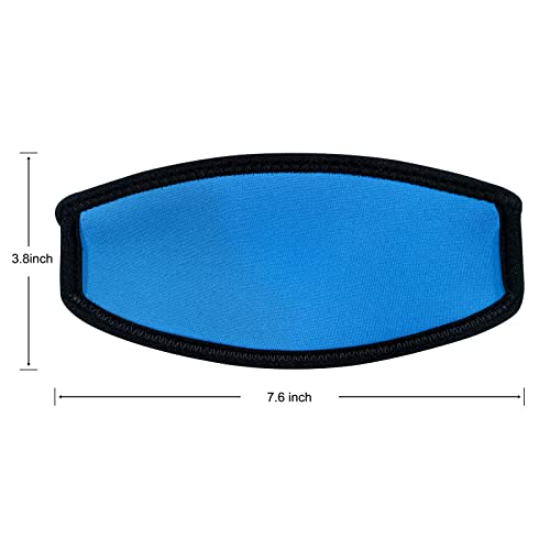 Diving Mask Strap Covers 3 Pack - Neoprene Goggle Straps Hair Protector for Snorkeling