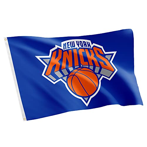 New York Knicks Flag 3x5 - Durable Blue Polyester Banner