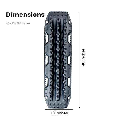 MAXTRAX MKII Vehicle Recovery Board - Gunmetal Grey