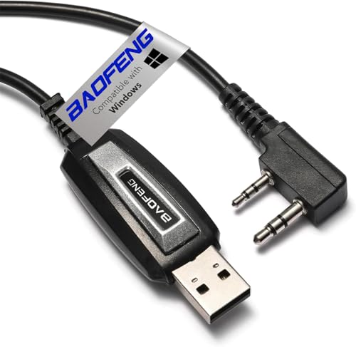 USB Programming Cable for Baofeng Radios - CH340 Chip