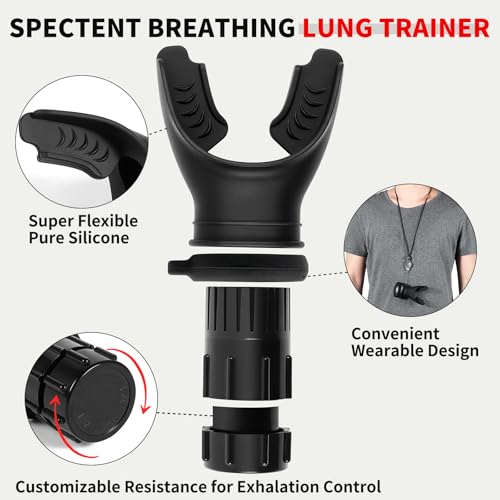 Portable Lung Trainer with Adjustable Resistance - Standard