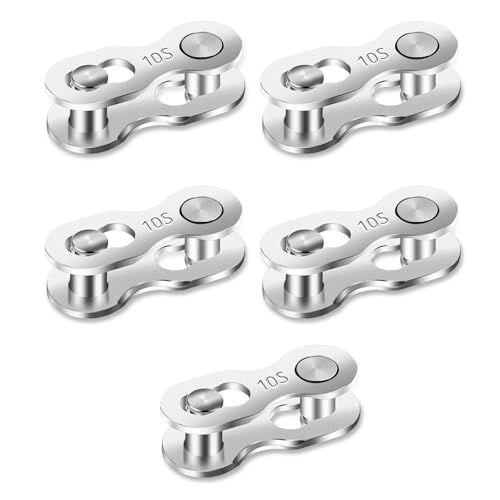 10-Speed Bicycle Chain Missing Link Connectors - 5 Pairs
