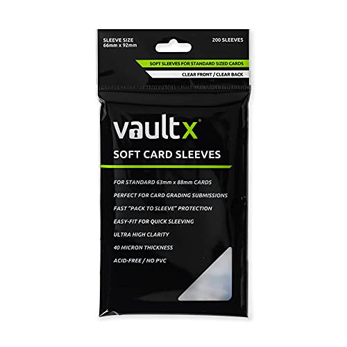 Soft Penny Sleeves for Trading Cards - 200 Pack, Acid-Free Protection