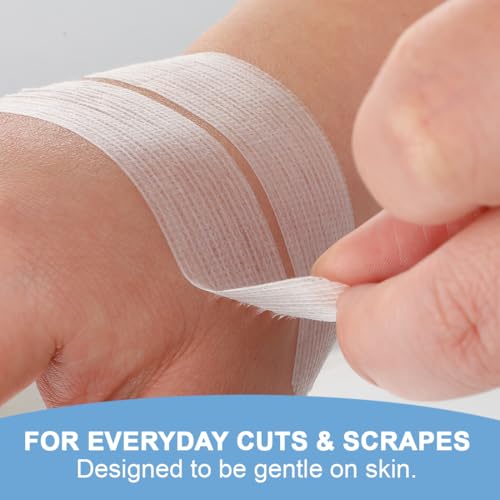 Sterile Wound Closure Strips - 44 Adhesive Skin Closures, 0.8in x 4in