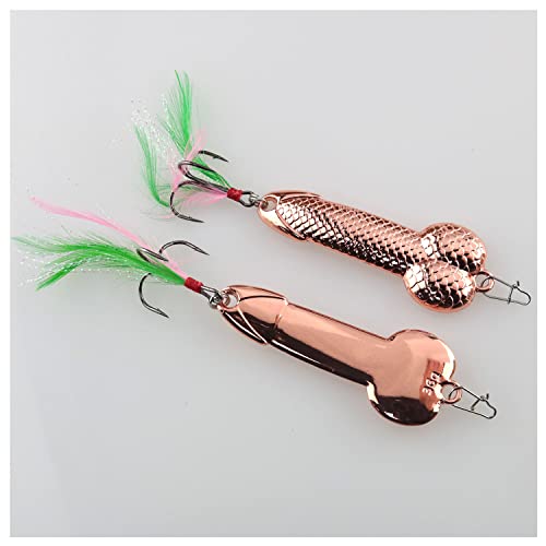 Fishing Jigs Spoon Lures - 36g Metal Crank Bait for Bass & Trout