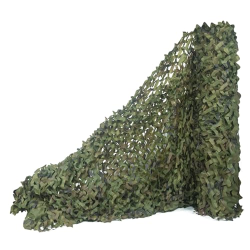 Camouflage Netting Bulk Roll - Woodland Camo 4.9ft x 6.56ft