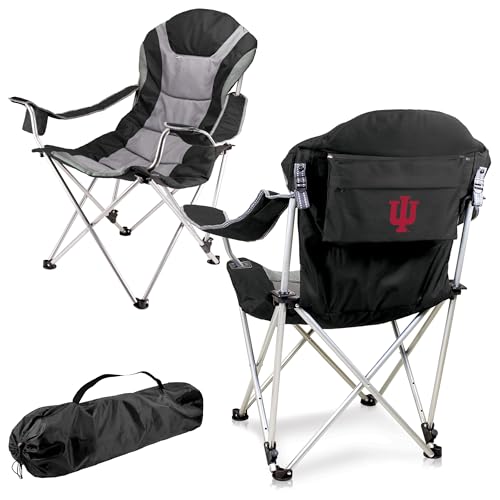 NCAA Arkansas Razorbacks Reclining Camp Chair - Indiana Hoosiers Variation