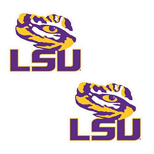 LSU Tiger Eye Decal - 2-Pack Quality Vinyl Stickers