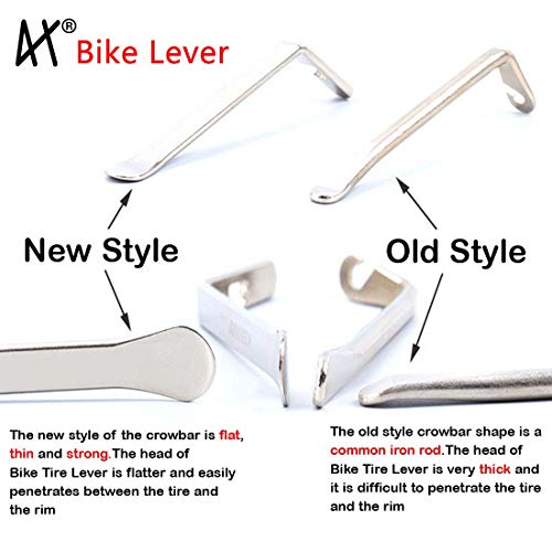 Premium Stainless Steel Bicycle Tire Levers - 3 Pcs Set