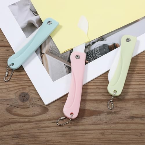 3-Piece Ceramic Folding Knife Set - Ultra Sharp & Portable