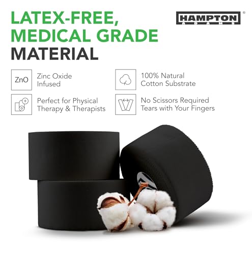 Athletic Tape Multi Pack - 8 Rolls, Easy Tear, No Residue