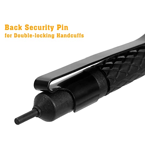 Tactical Pocket Cuff Key - Durable Black Finish for Standard Handcuffs