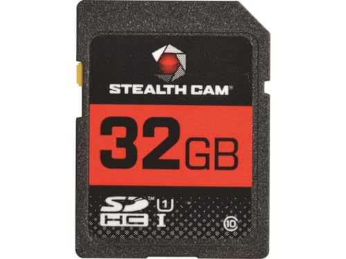 Stealth Cam 32GB SD Memory Card for Trail Cameras & Outdoor Devices